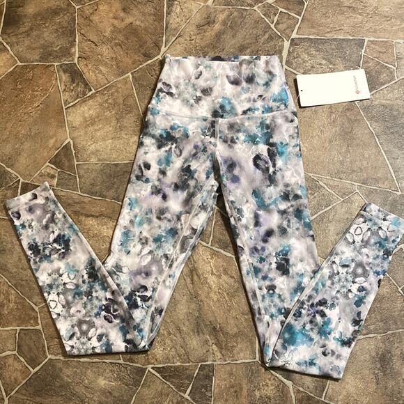NWT Lululemon Align HR Pant 28” Kaleidoscope Floral Sz 2 - Picture 5 of 12